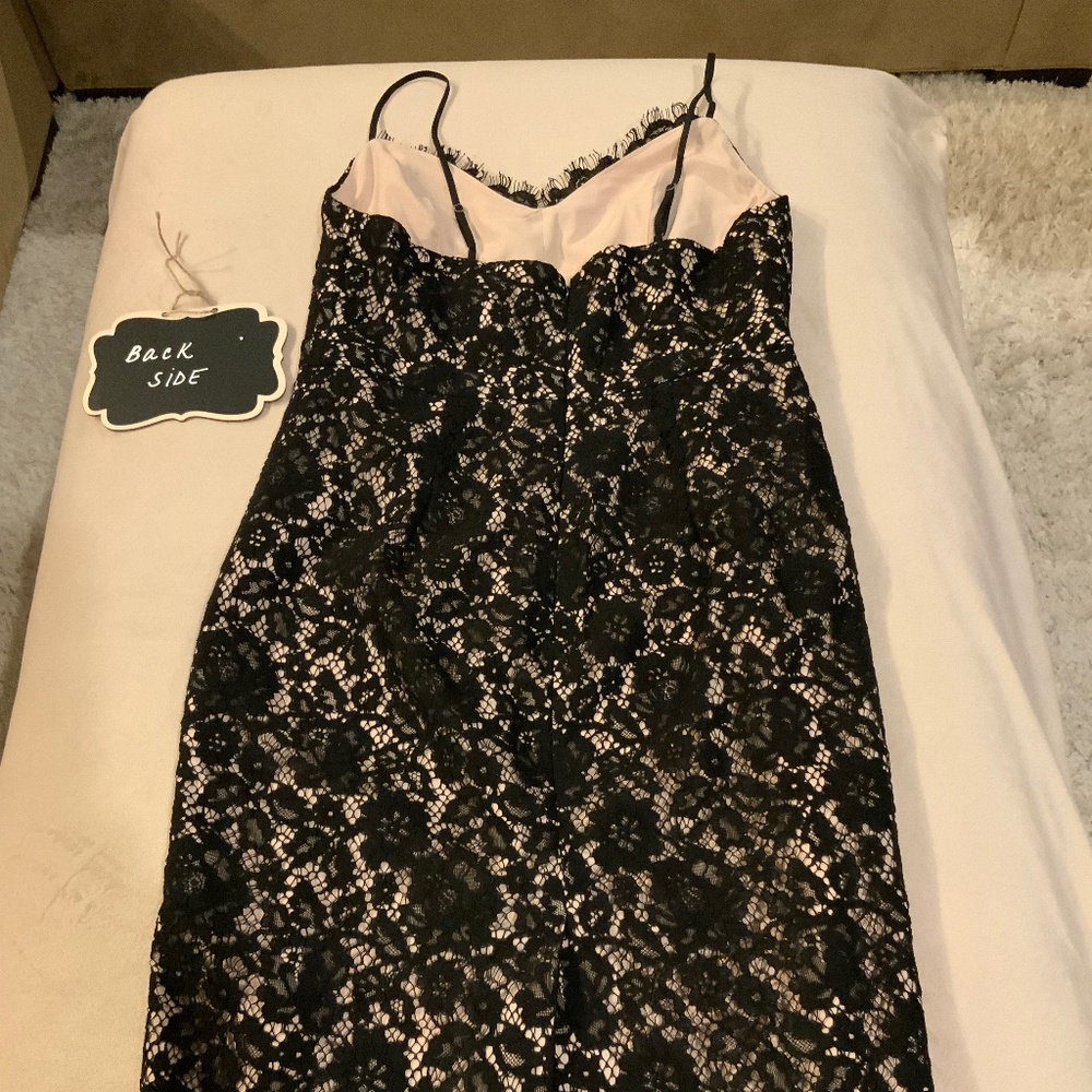 JCrew Black 10 Lace Adjustable Straps Dress Timeless Classic Wedding guest Party - Picture 10 of 11